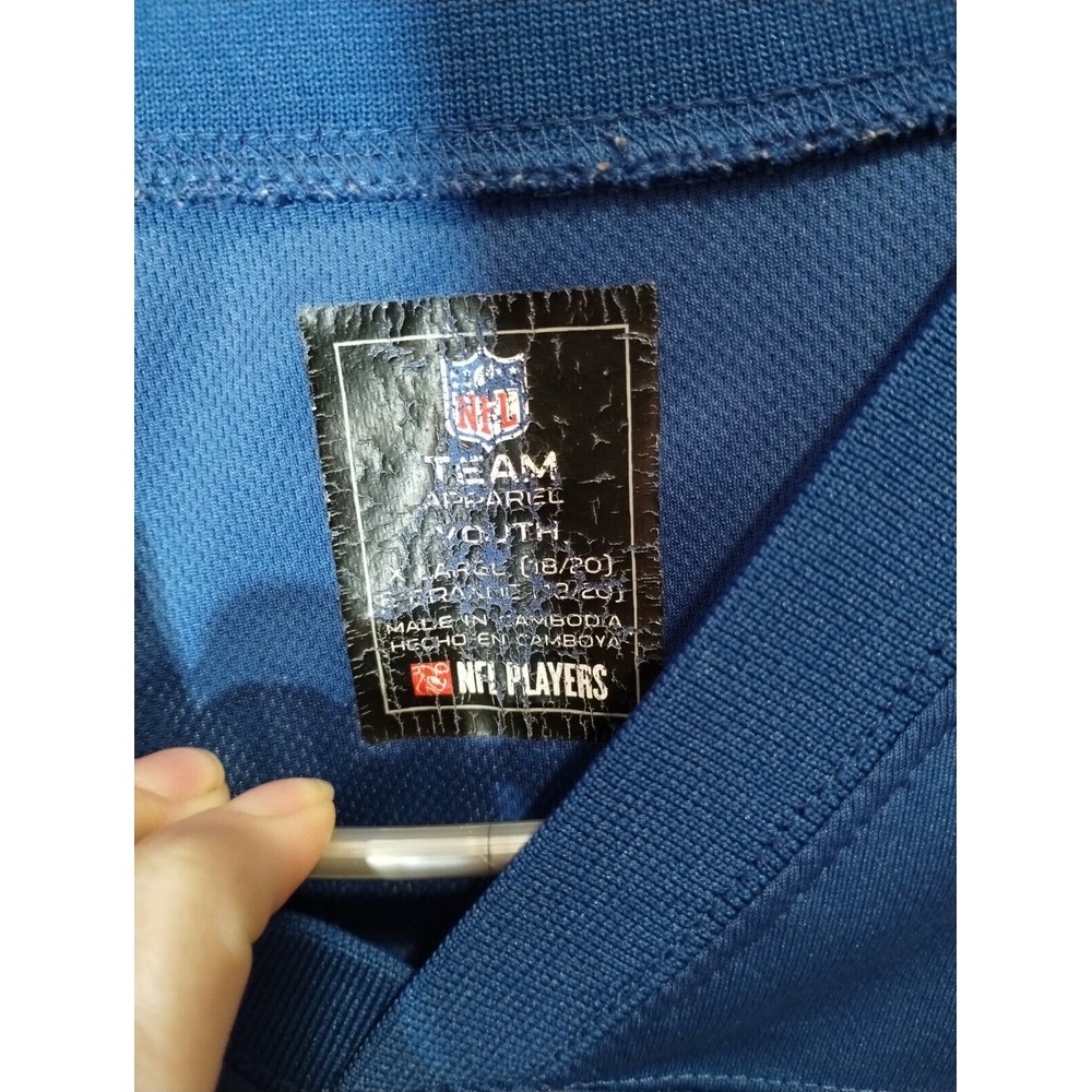 Andrew Luck 12 Indianapolis‎ Colts Jersey Blue Youth XL NFL Football - Picture 4 of 9